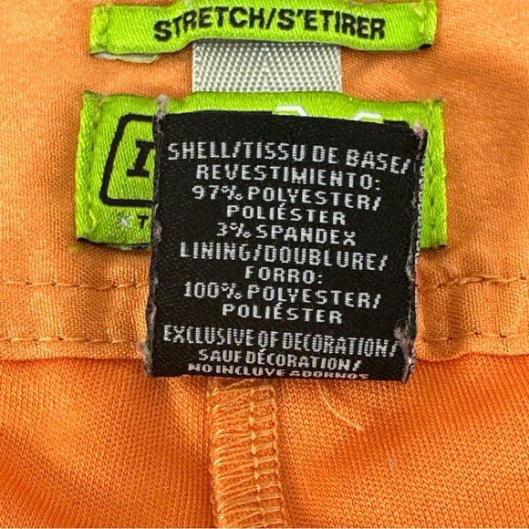 Izod Vibrant Orange Golf Skirt - Picture 6 of 8